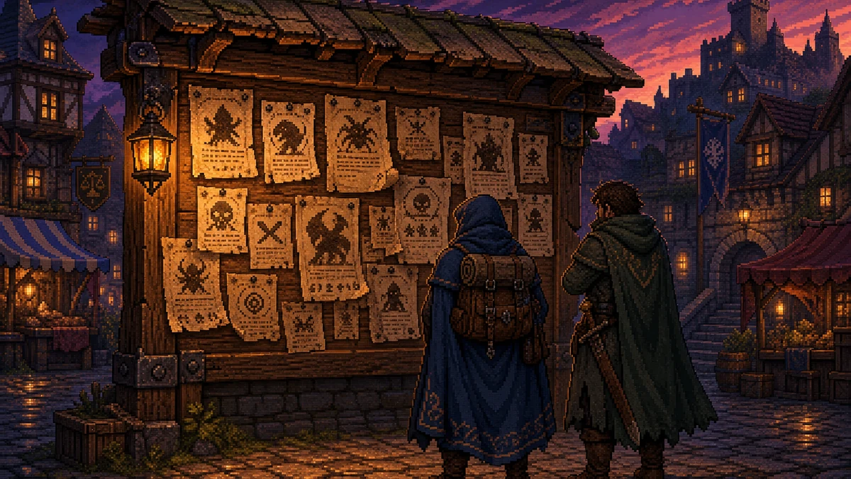 Daily Bounty Boards: The Road Puts You to Work