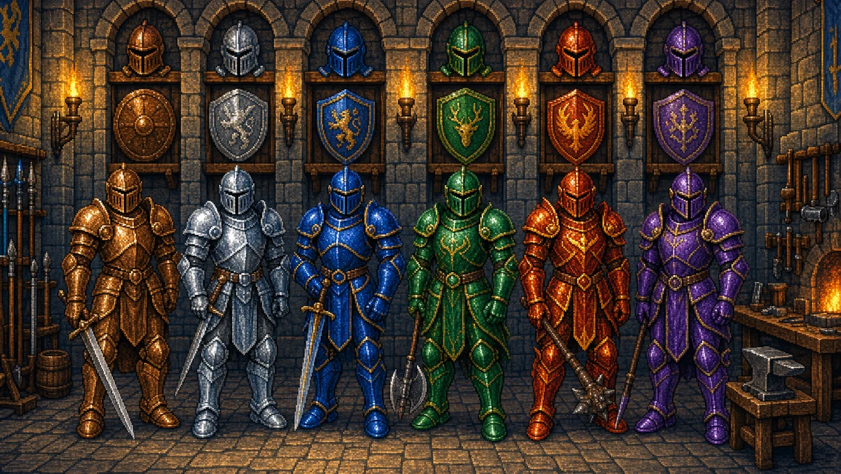 “All My Armour Looks the Same” — Fixing 26 Tiers of Colour
