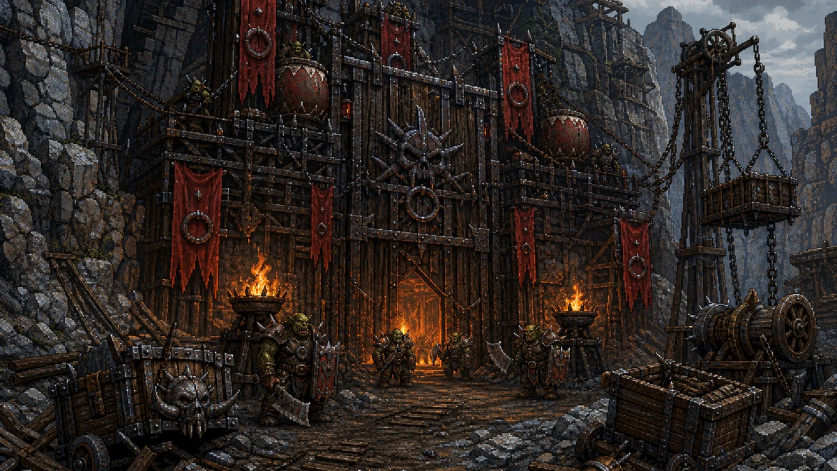 The Grimhaul: An Orc Fortress With Locks, Keys and a Very Long Memory
