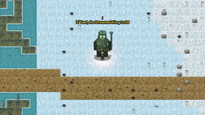 A dangerous Wanderer boss encounter
