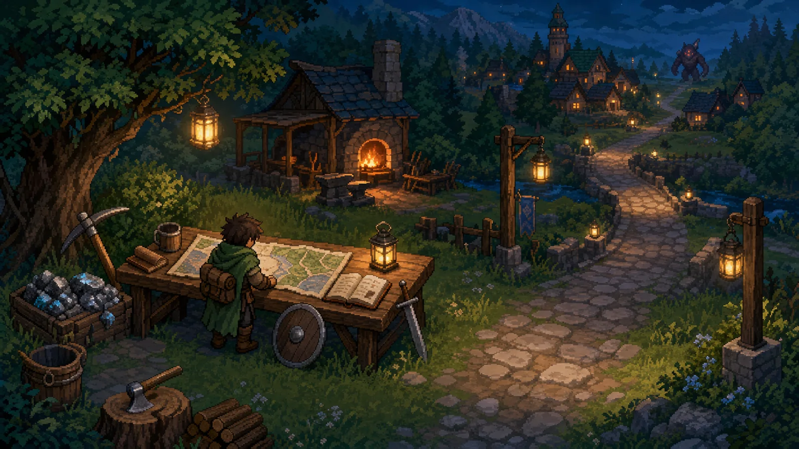 Wanderer's Rest and the beginning of the Long Road