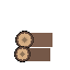 Cut logs