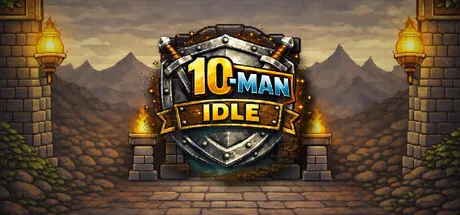 Key art for 10-Man Idle