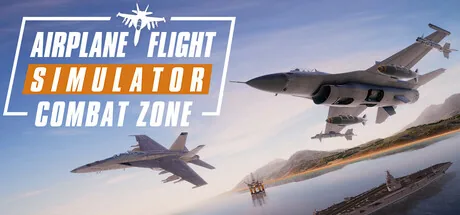 Key art for Airplane Flight Simulator : Combat Zone