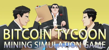 Key art for Bitcoin Tycoon - Mining Simulation Game