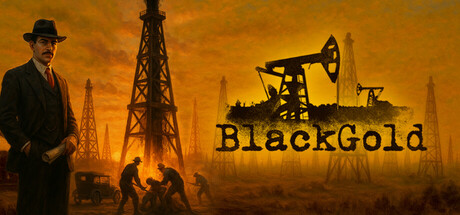 Key art for Black Gold Oil Drilling Simulator