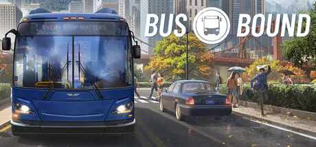Driving a bus through the fictional city of Emberville in Bus Bound