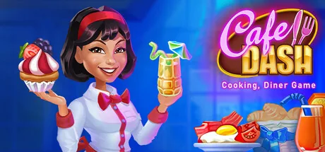 Key art for Cafe Dash: Cooking, Diner Game