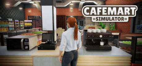 Key art for Cafemart Simulator