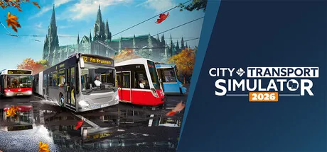 Key art for City Transport Simulator 2026 - Bus & Tram