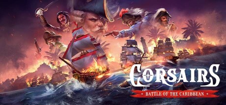 Key art for Corsairs Battle of the Caribbean