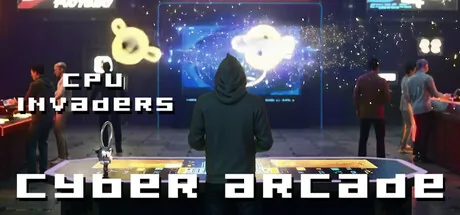Key art for CPU Invaders - Cyber Arcade