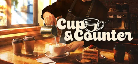 Key art for Cup and Counter: Coffee Shop Simulator
