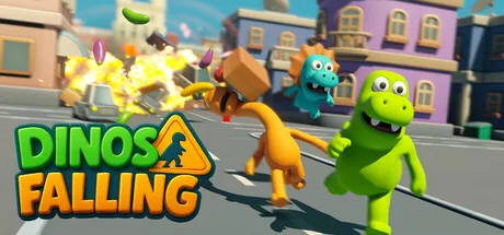Key art for Dinos Falling