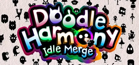 Key art for Doodle Harmony Idle Merge