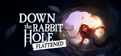 Key art for Down the Rabbit Hole Flattened