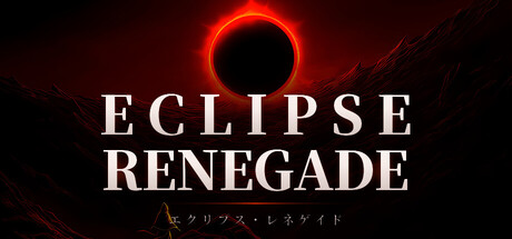 Eclipse Renegade title card with a glowing red solar eclipse over dark jagged mountains