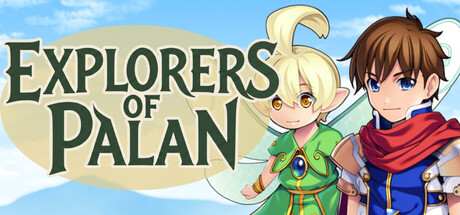 Explorers of Palan key art showing Feyrie the fairy companion beside Reid under a stylised logo