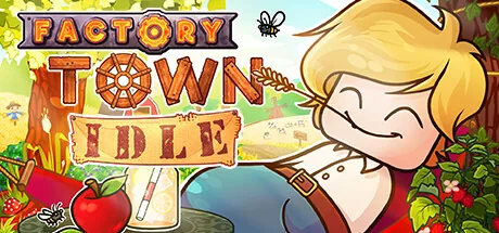 Key art for Factory Town Idle