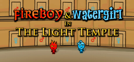 Key art for Fireboy & Watergirl 2: The Light Temple