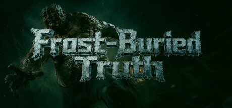 Key art for Frost-Buried Truth showing a hulking, frost-covered monster reaching toward the camera through icy darkness