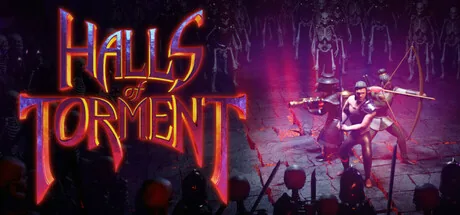 Key art for Halls of Torment