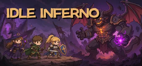 Key art for Idle Inferno
