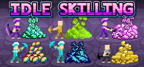 Key art for Idle Skilling