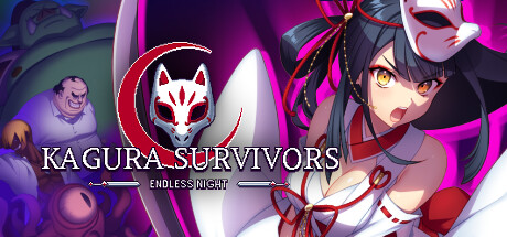 Key art for Kagura Survivors: Endless Night
