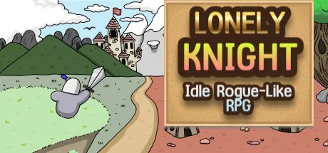 Key art for Lonely Knight - Idle Roguelike RPG