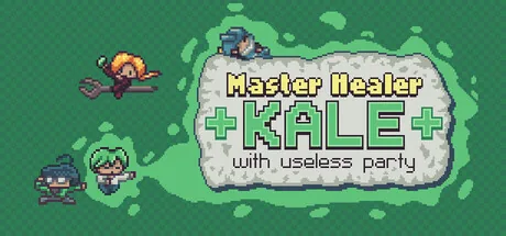 Key art for Master Healer Kale with useless party