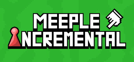 Meeple Incremental logo with a red pawn-shaped meeple piece