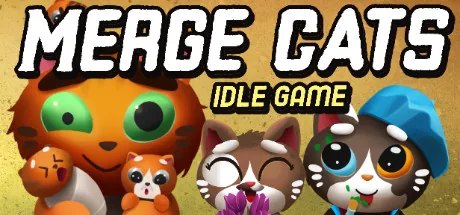 Key art for Merge Cats - Idle Game