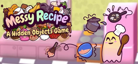 A player searches a cluttered kitchen for cooking ingredients in Messy Recipe