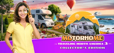 A family motorhome parked beside a scenic American coastline in Motorhome: Traveling North America 3