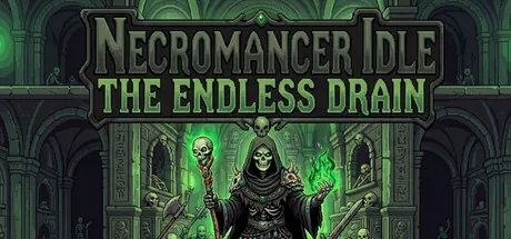 Key art for Necromancer Idle: The Endless Drain