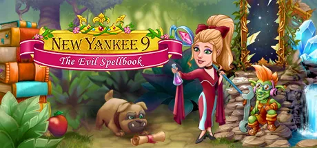 Key art for New Yankee 9: The Evil Spellbook