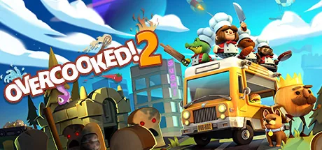 Key art for Overcooked! 2