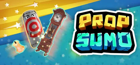 Two prop fighters colliding in a small arena in Prop Sumo