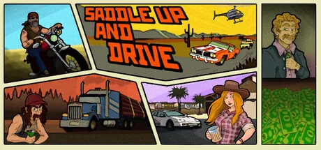 Key art for Saddle Up and Drive