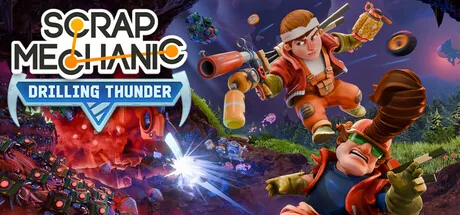 Key art for Scrap Mechanic