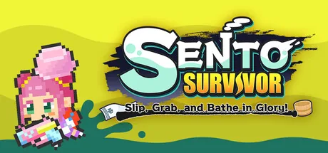 Key art for SENTO SURVIVOR : Slip, Grab, and Bathe in Glory!