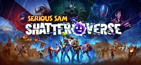 Key art for Serious Sam Shatterverse