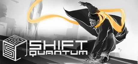 Key art for Shift Quantum - A Cyber Noir Puzzle Platformer