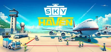 Key art for Sky Haven Tycoon - Airport Simulator