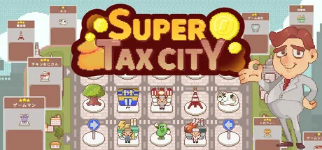 Key art for SuperTaxCity