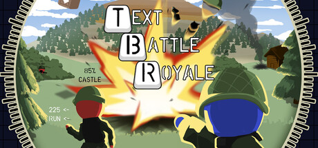 Text Battle Royale key art