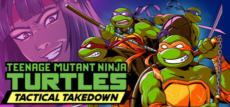 Key art for Teenage Mutant Ninja Turtles: Tactical Takedown