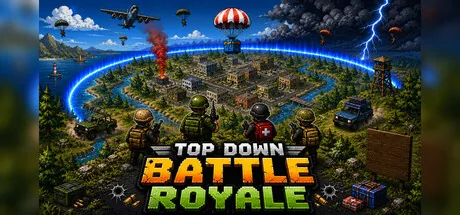Key art for Top Down Battle Royale 2D