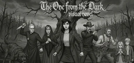 Key art for Visual novel: The One from the Dark